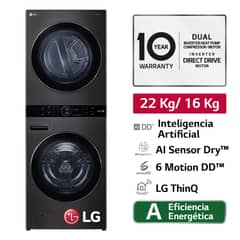 LG - Lavadora WK22BS6 22 Kg