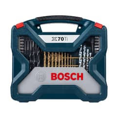 BOSCH - Set Puntas y Brocas Titanio X-Line 70 unidades