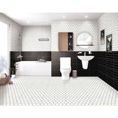 KLIPEN - Cerámica Blanco Decorado 30x60cm 1.62m2 Hexa