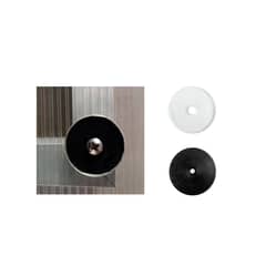 POLYARQ - Jgo. Arandela Epdm + Policarbonato Macizo 1 1/2" Accesorio De Fijación Para Coberturas De Policarbonato