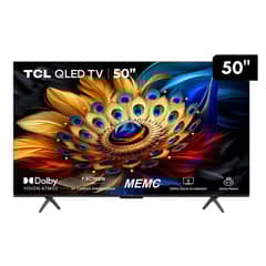 TCL - Televisor 50" Google TV QLED 4K