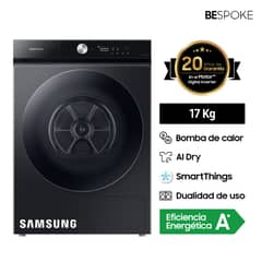 SAMSUNG - Secadora Bespoke 17kg Negro