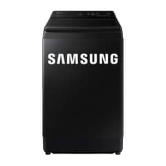 SAMSUNG - Lavadora 13 kg Negro Carga Superior WA13CG5441BVPE