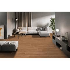 KLIPEN - Gres Porcelanico Marrón Maderado 15x90cm 1.35m2