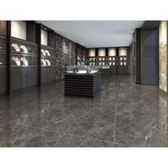 KLIPEN - Gres Porcelanico Negro Marmol 60x120cm 1.44m2