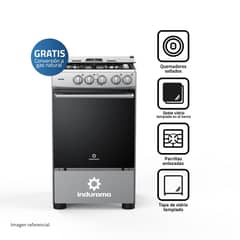 INDURAMA - Cocina Fontana a Gas 4 Hornillas