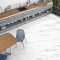 undefined - Gres Porcelanico Blanco Marmol 60x120cm 2.16m2