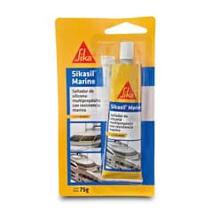 SIKA - Sellador de Silicona Sikasil Marine Blanco 75gr