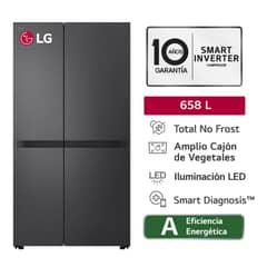 LG - Refrigeradora Side by Side 658L