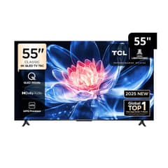 TCL - Televisor Smart TV 55" Classic QLED 4K 55T6C