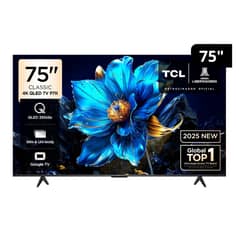 TCL - Televisor 75" QLED 4K Ultra HD 75P7K