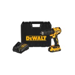 DEWALT - Taladro Percutor Inalámbrico DCD7781D1 + 01 Batería 2Ah + 01 Cargador + 01 Maletín Plástico