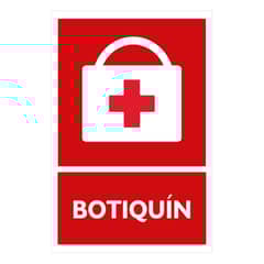 FIXSER - Señal de Botiquín 15x22.5 cm.