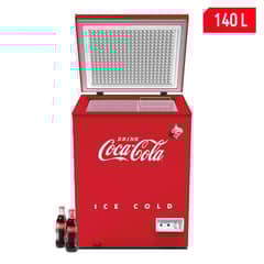 NOSTALGIA - Congeladora 140L Coca Cola CKRFCF50CR Rojo