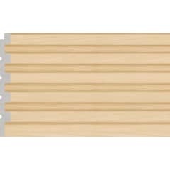 HOLZTEK - Wall Panel 3D Beige 240X12cm 0.28m2