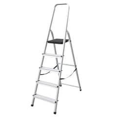 BAUKER - Escalera de Aluminio 5 Pisos
