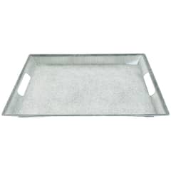 JUST HOME COLLECTION - Bandeja Melamina Gris 45x30cm
