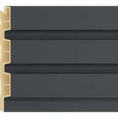 HOLZTEK - Wall Panel WPC Gris Oscuro 240x12.2cm 0.28m2 - Venta por Unidad