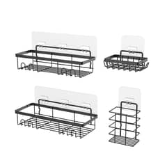 JUST HOME COLLECTION - Set 4 Organizador de Ducha