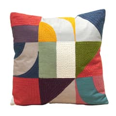 JUST HOME COLLECTION - Cojín Puzzle 45x45cm Multicolor