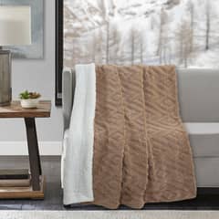 JUST HOME COLLECTION - Manta Sherpa Beige 125x150cm