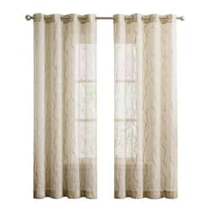 JUST HOME COLLECTION - Cortina Hojas Natural 140x220cm