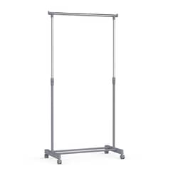 JUST HOME COLLECTION - Perchero de 1 Barra Gris