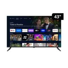 JVC - Televisor Smart Android TV 43" Ultra HD 4K LT-43KB628