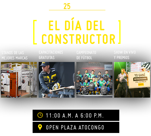 Sodimac, Da del constructor, 25 de octubre