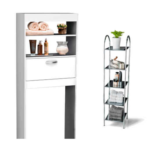 Muebles auxiliares para baño