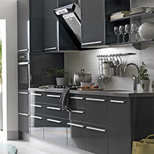 PTipos de muebles de cocina