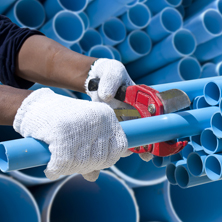 ¿Cómo instalar tuberías de PVC línea hidráulica?