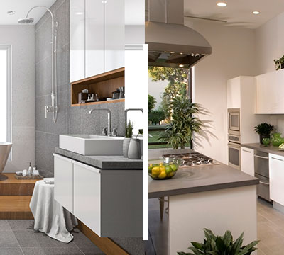 Cocina y baño