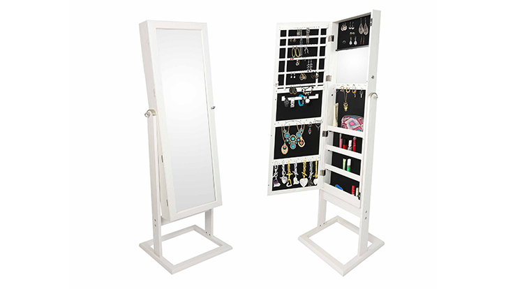 Espejo Joyero Blanco 120x37cm - Sodimac.com.pe