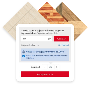 calculadora de pisos
