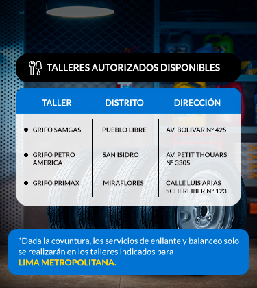 LLantas y Aros