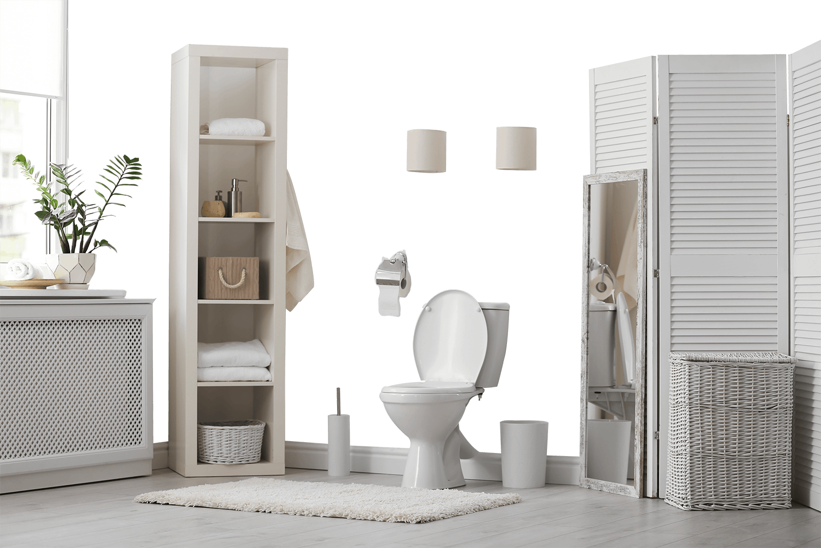 objetos de baño
