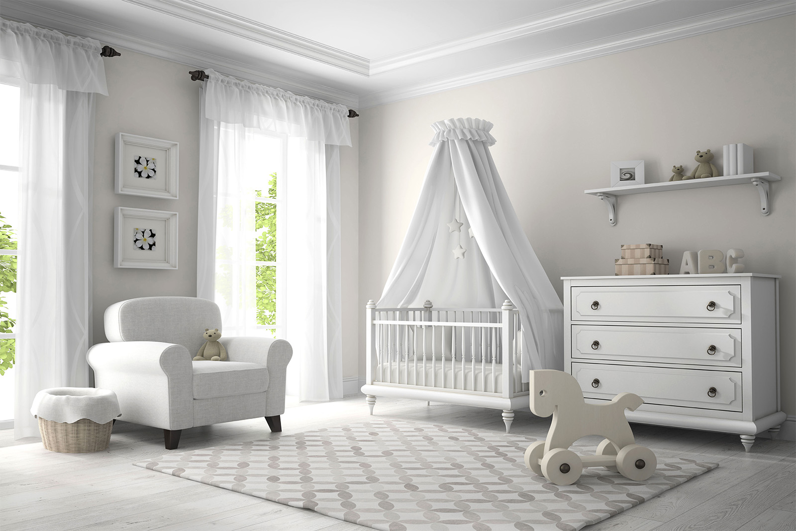 fondo de habitacion de bebe