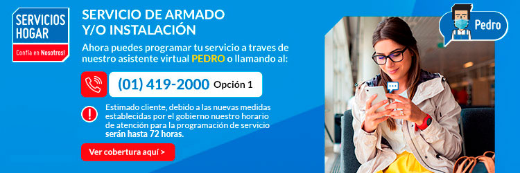 Servicio de armado y/o instalacin