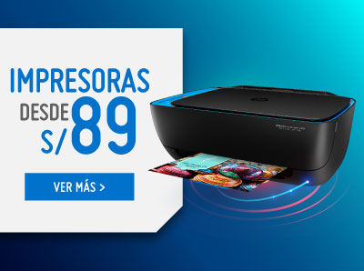 Impresoras desde S/ 89